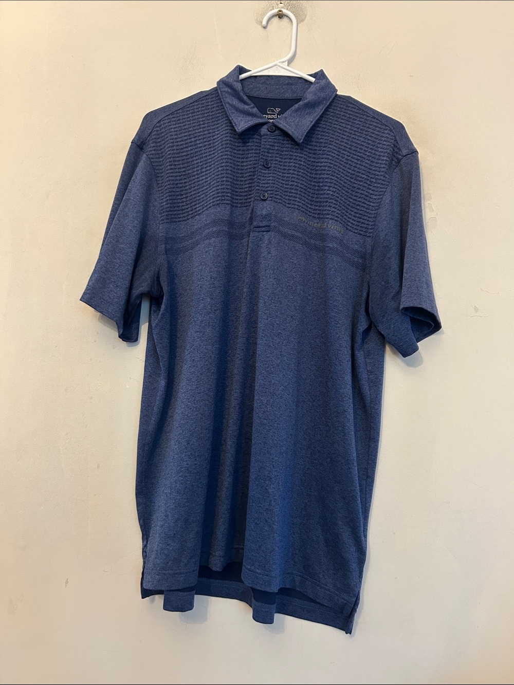 Vineyard Vines Classic Navy short sleeve Polo Shirt Size M EUC